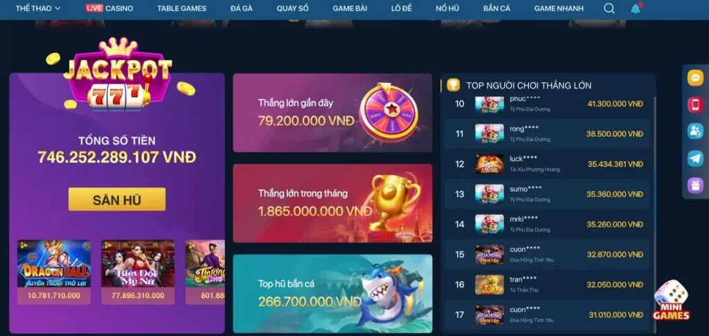 Vua Bắn Cá Thần Tài